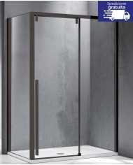 Cabina doccia - Tipologia Santorini 400 & NR-10 Nero