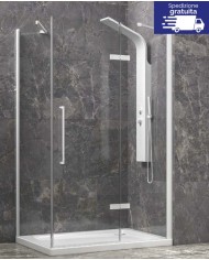 Cabina doccia - Tipologia Tinos 100 Bianco
