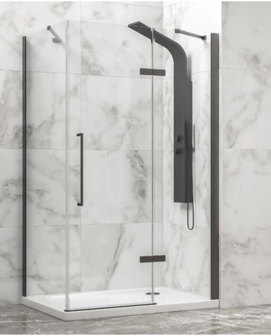 Cabina doccia - Tipologia Tinos 100 Gun Metal