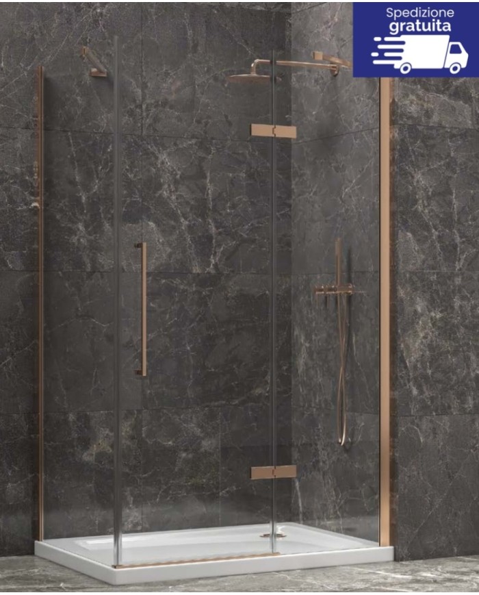 Cabina doccia - Tipologia Tinos 100 Rose Gold