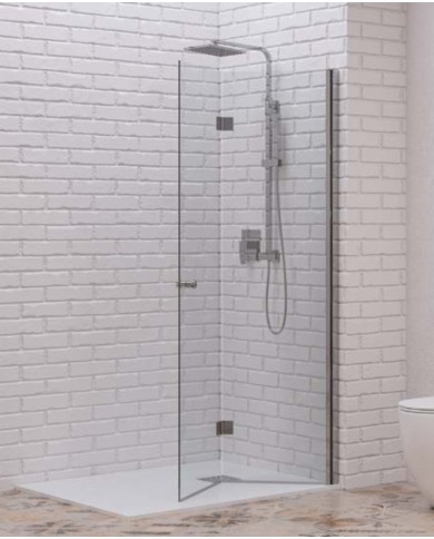 Cabina doccia Walkin - Tipologia S 7 Cromo