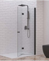 Cabina doccia Walkin - Tipologia S 7 Nero