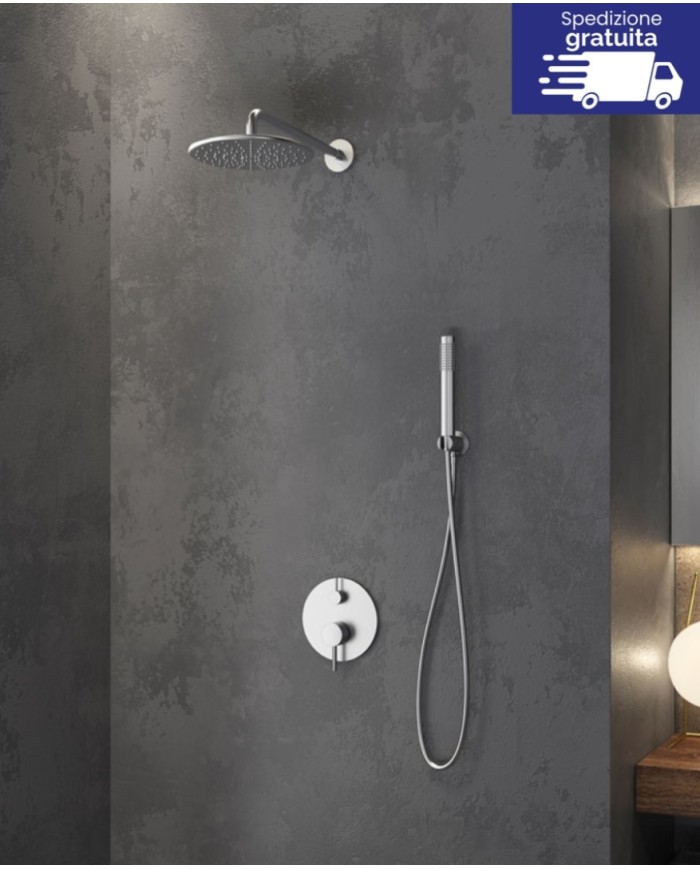 Sistema doccia con miscelatore da incasso - Serie Artemis