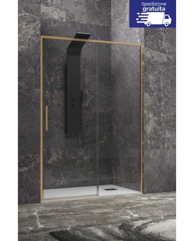 Cabina doccia da muro a muro - Tipologia Lea 400 Oro