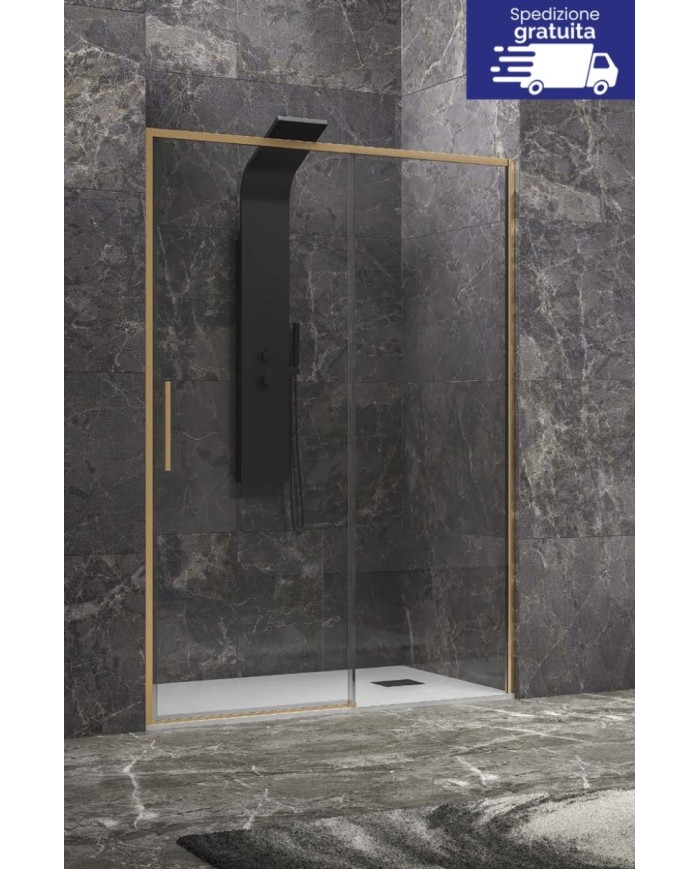 Cabina doccia da muro a muro - Tipologia Lea 400 Oro