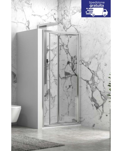 Cabina doccia da muro a muro - Tipologia M 4S