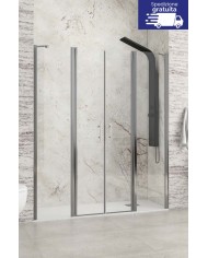Cabina doccia da muro a muro - Tipologia Panex 700 Cromo