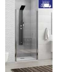 Cabina doccia da muro a muro - Tipologia S 28 porta