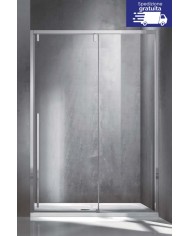 Cabina doccia da muro a muro - Tipologia Santorini 400 Cromo