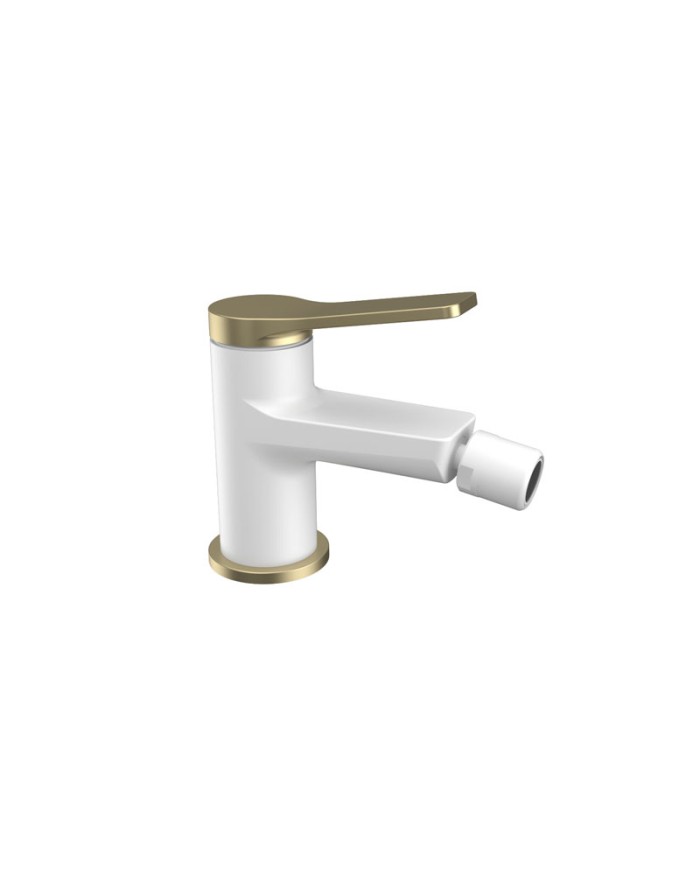 Miscelatore bianco per bidet - Serie Andare