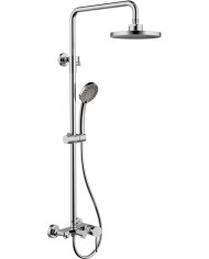 Miscelatore doccia fissa con getto vasca - Serie Artemis