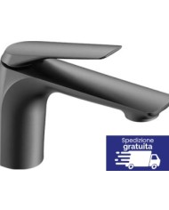 Miscelatore Gun Metal per lavabo - Serie Lea