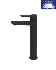 Miscelatore nero per lavabo alto - Serie Andare