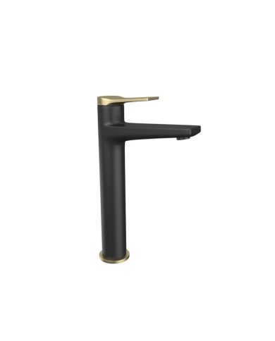 Miscelatore nero per lavabo alto - Serie Andare