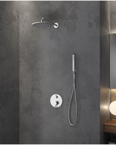 Sistema doccia con miscelatore da incasso - Serie Artemis