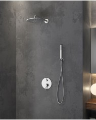 Sistema doccia con miscelatore da incasso - Serie Artemis