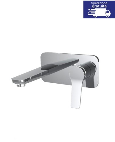 Miscelatore per lavabo da incasso Cromo - Serie Andare