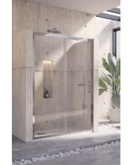 Cabina doccia da muro a muro - Tipologia Inox 400