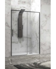 Cabina doccia da muro a muro - Tipologia Lea 400 Nero
