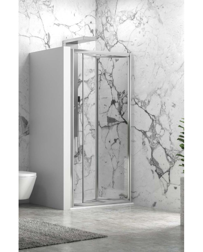 Cabina doccia da muro a muro - Tipologia M 4S