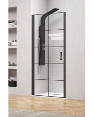 Cabina doccia da muro a muro - Tipologia Pivot Porta