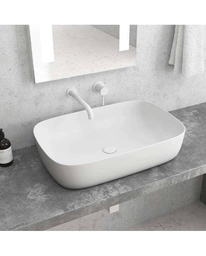 Lavabo da appoggio - Serie Milos