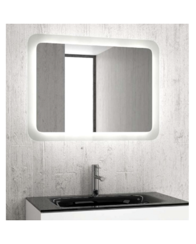 Specchio con luce LED nascosta - Serie Adel