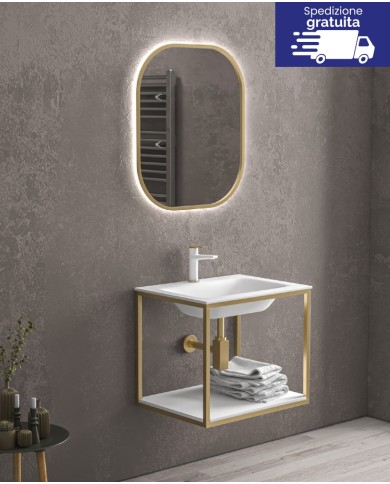 Composizione in foto - New Sospeso 60 Oro Opaco