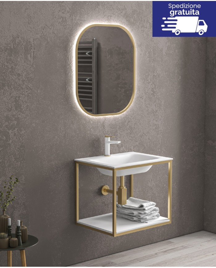 Composizione in foto - New Sospeso 60 Oro Opaco