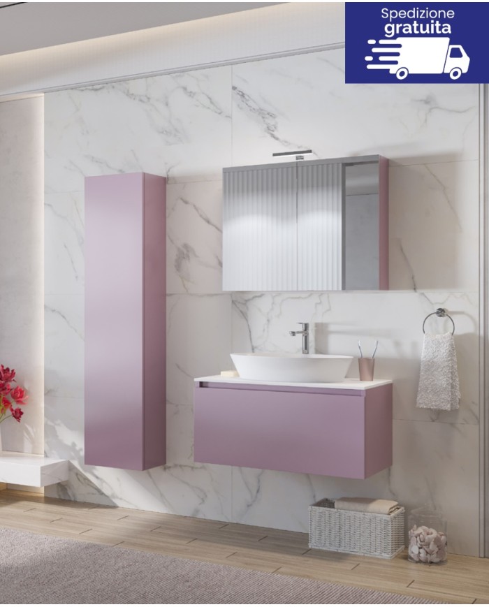 Composizione in foto - Space 80 Violette