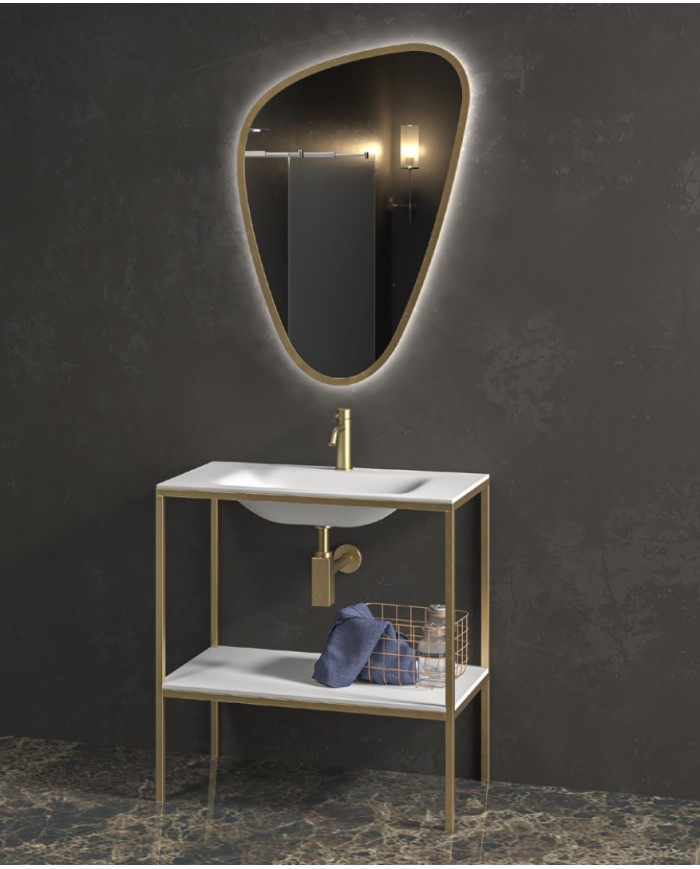 Composizione in foto - New Terra 80 Oro Opaco