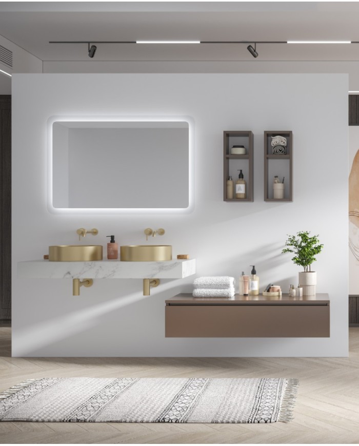 Composizione in foto - KEA 120 Marrone Terra