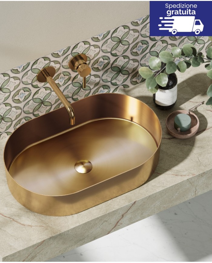 Lavabo da appoggio - Tipologia Jupiter