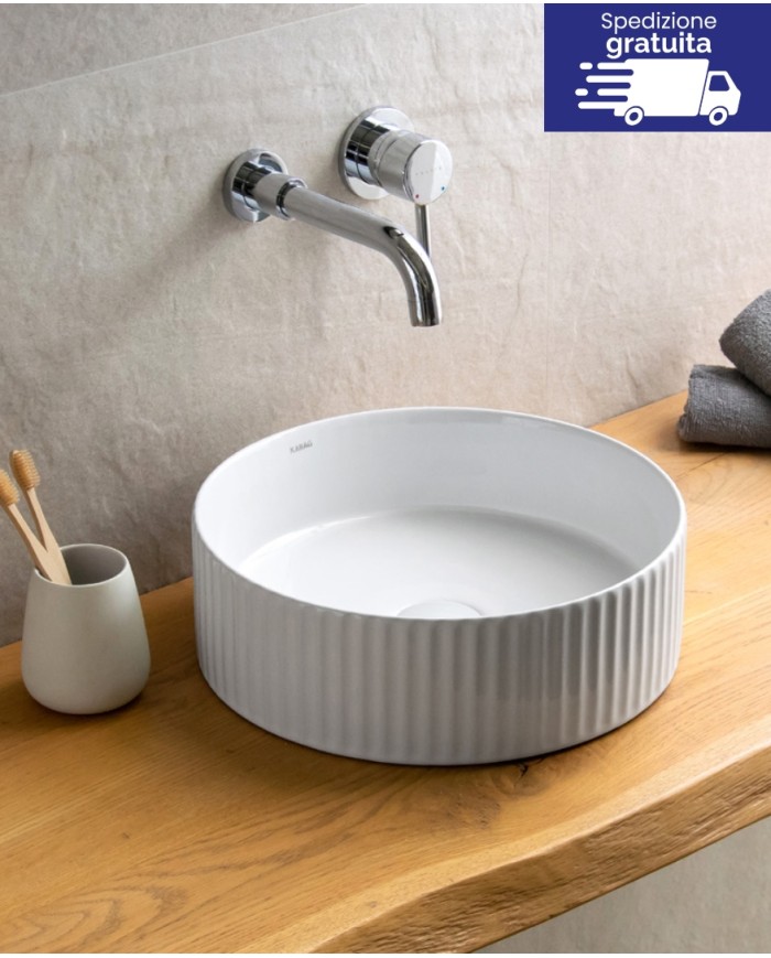 Lavabo da appoggio - Tipologia LT 2283-S