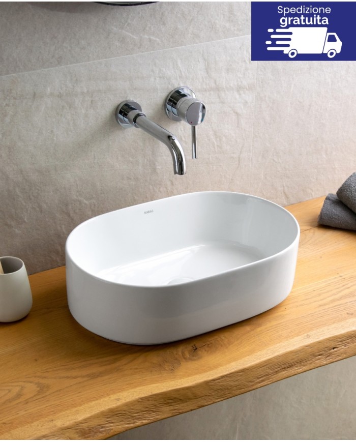 Lavabo da appoggio - Tipologia LY 3281