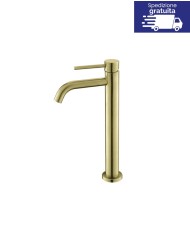 Miscelatore alto per lavabo - Serie Artemis Oro