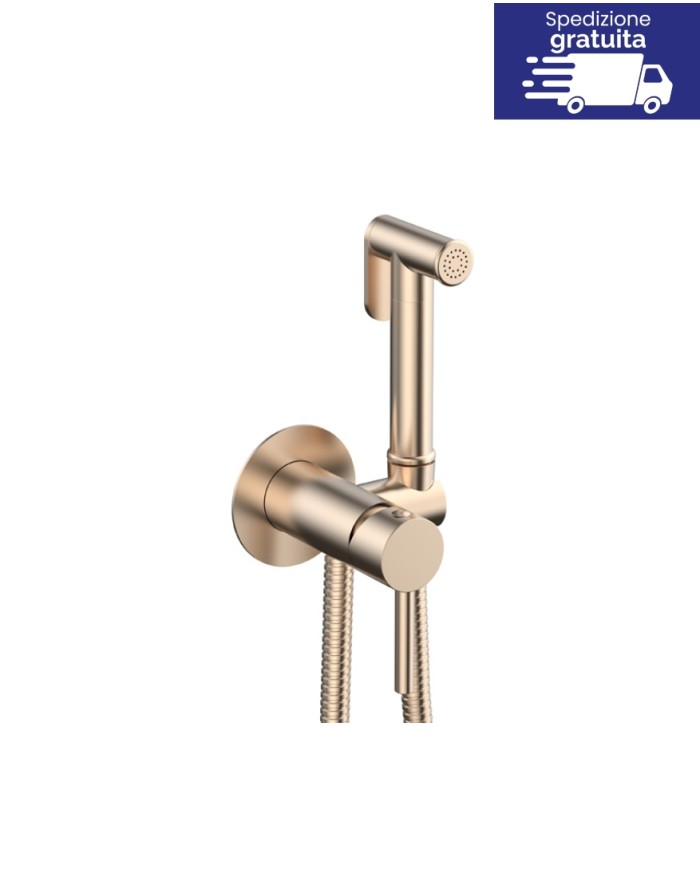 Miscelatore con doccetta per bidet - Serie Artemis Rose Gold