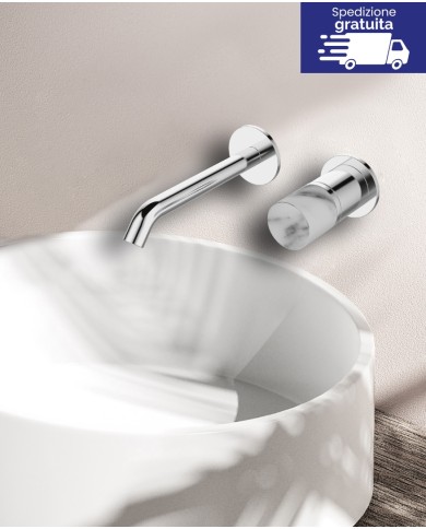 Miscelatore da incasso per lavabo - Serie Joan Marmo