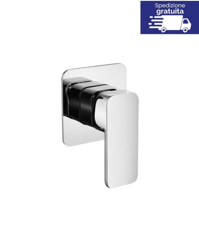 Miscelatore incasso a 3 vie per doccia - Serie Delos