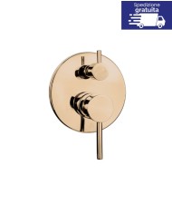 Miscelatore incasso per doccia a 4 vie - Serie Artemis Rose Gold