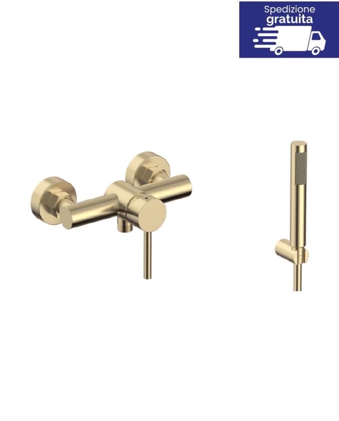 Miscelatore per doccia - Serie Artemis Oro