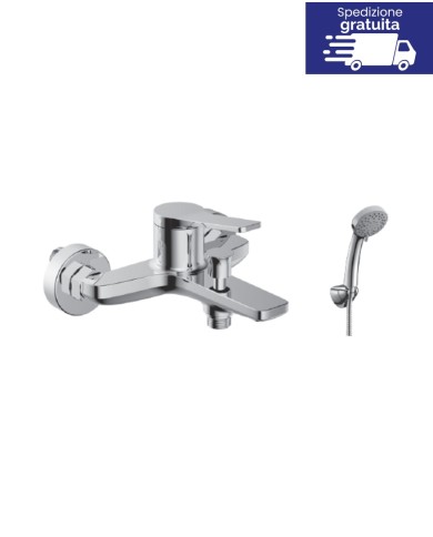 Miscelatore per vasca - Serie Andare Cromo