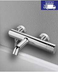 Miscelatore per vasca - Serie Joan Brass Pattern