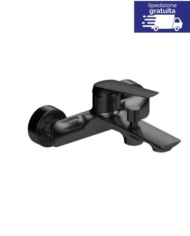 Miscelatore per vasca - Serie Lea Gun Metal