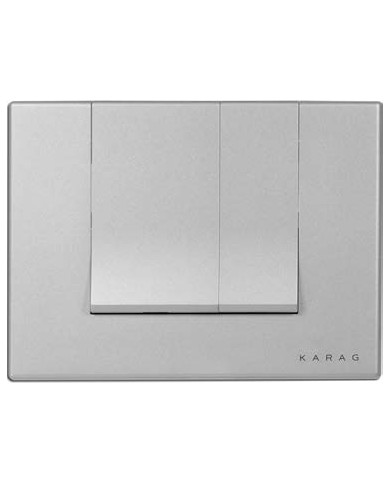 Placca per controllo cassetta di scarico - Serie Alinda