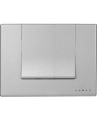 Placca per controllo cassetta di scarico - Serie Alinda