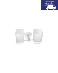 Portabicchiere - Serie Quattro Bianco Opaco