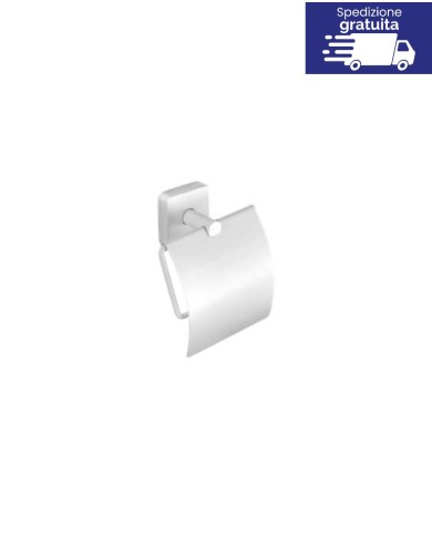 Portarotolo - Serie Quattro Bianco Opaco