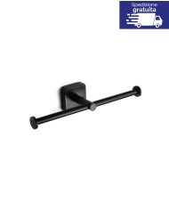 Portarotolo - Serie Quattro Nero Opaco