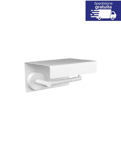 Portarotolo - Serie Uno Bianco Opaco